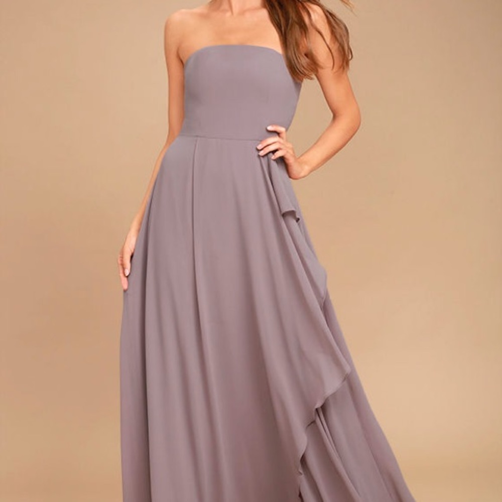 Lulus Sweetest Kiss Taupe Dress
